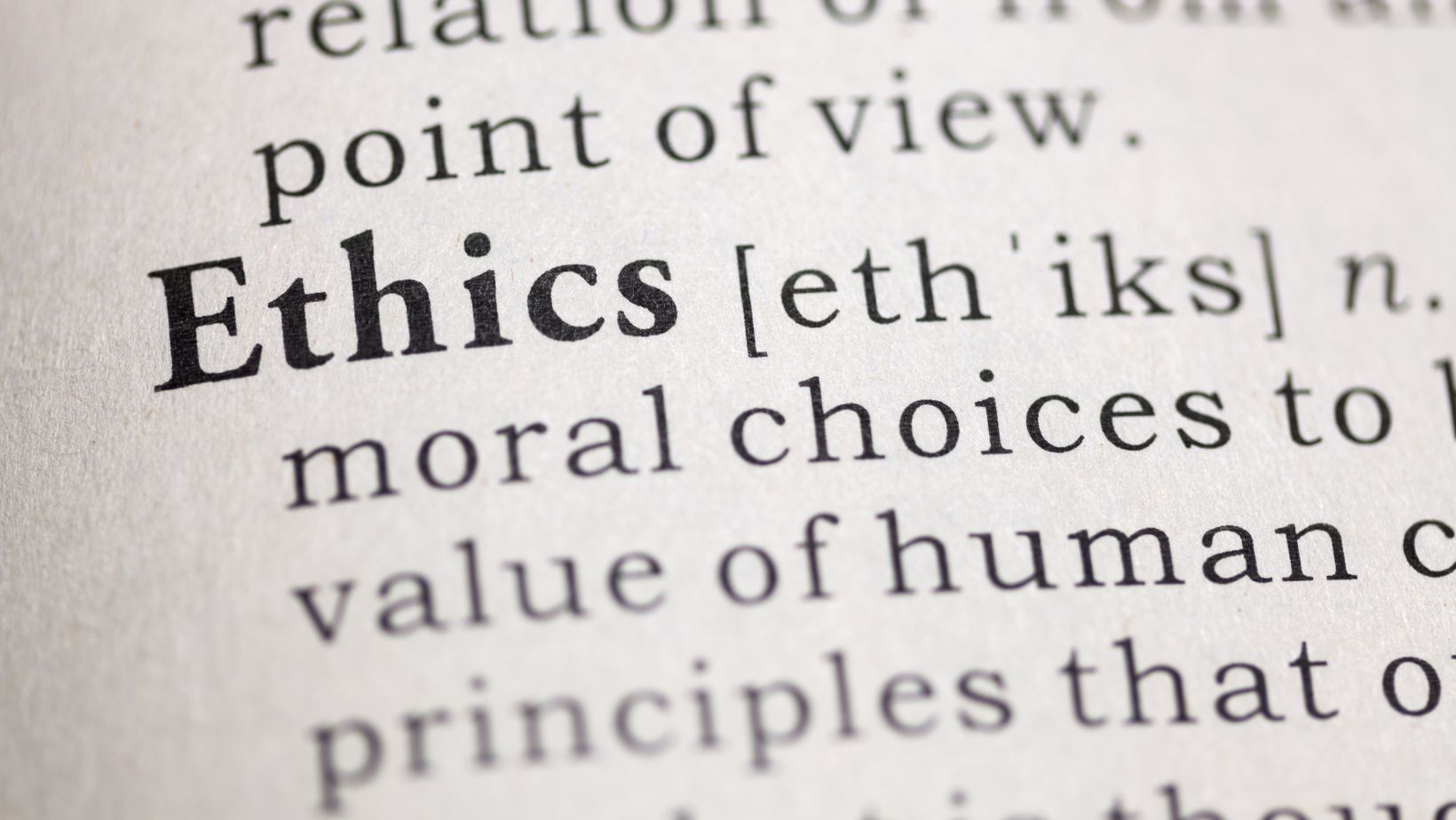 the most basic question in an ethics-based management system is