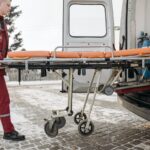 a folding or portable stretcher is most beneficial when